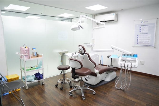 Cơ sở vật chất khang trạng, hiện đại tại nha khoa Kim